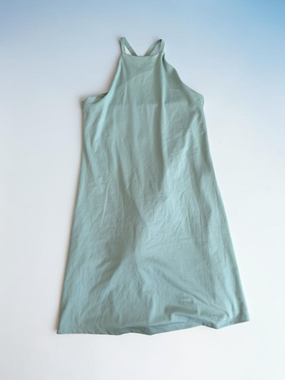 MADEWELL Gray Green Active Built In Bra Shorts Dress Size XXS